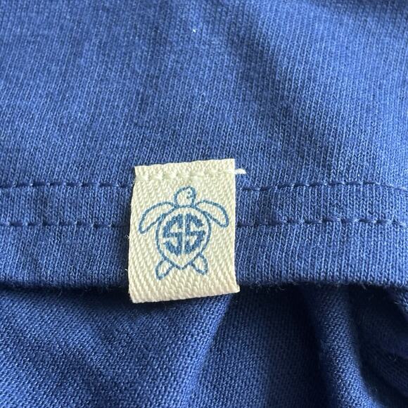 Simply Southern Mens Tshirt XXL Blue Golden Lab Long Sleeve New - Picture 6 of 10